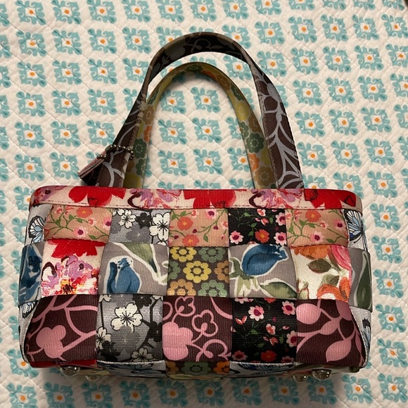 Harveys Handbags - RARE Harveys Seatbelt Patchwork Boxy Satch…